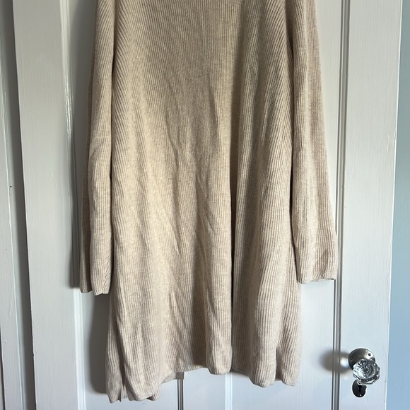 XXL Open-Front Longline Cardigan Sweater - Picture 9 of 9